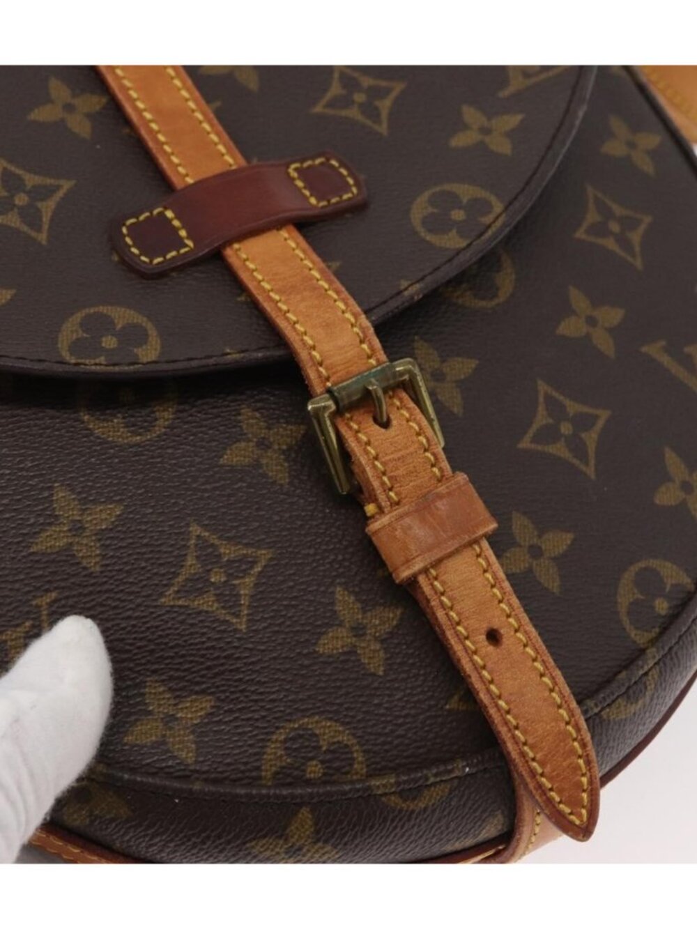 LOUIS VUITTON Monogram Chantilly MM Shoulder Bag M51233 - Picture 8 of 16